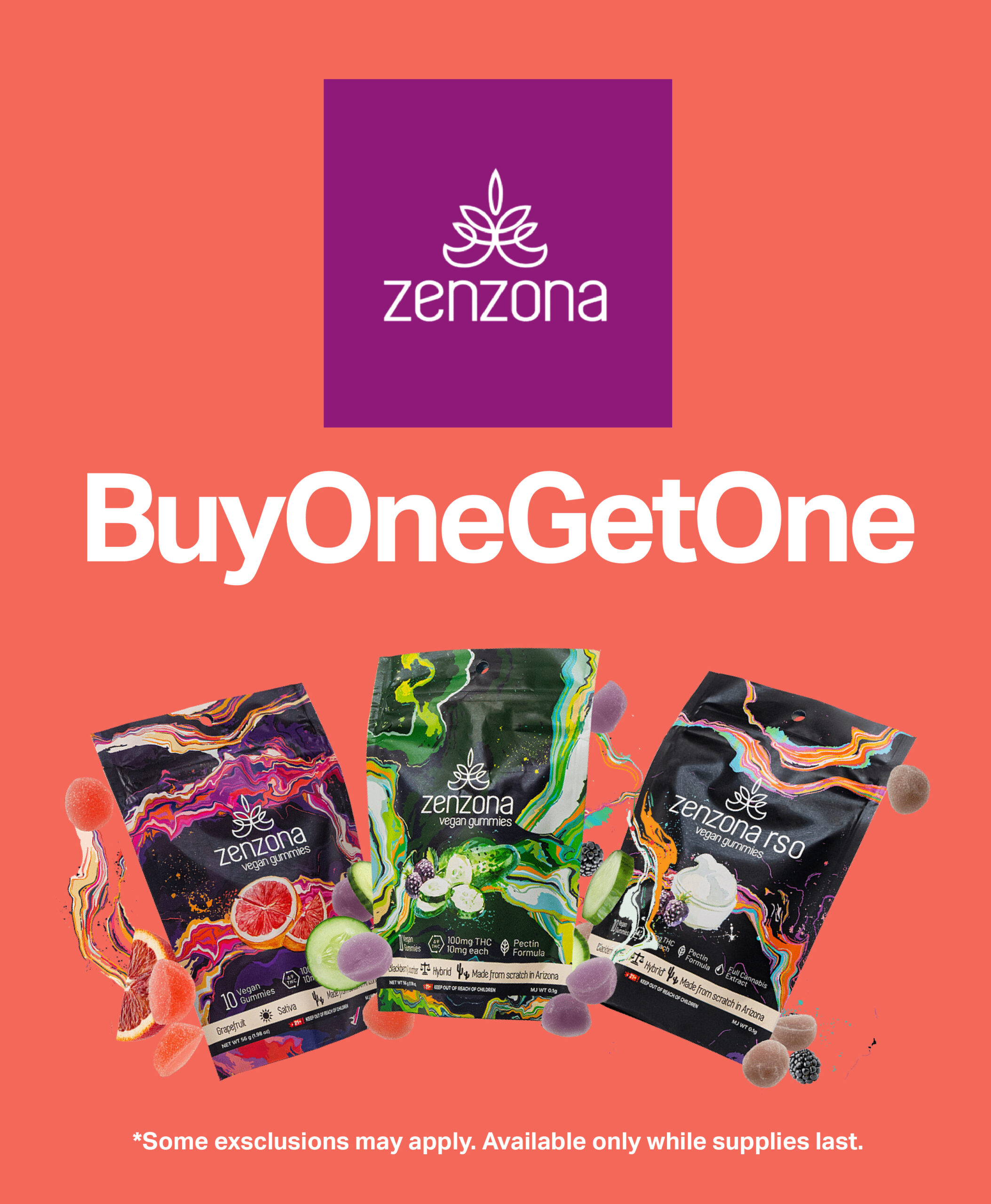 Zenzona Buy One Get One free