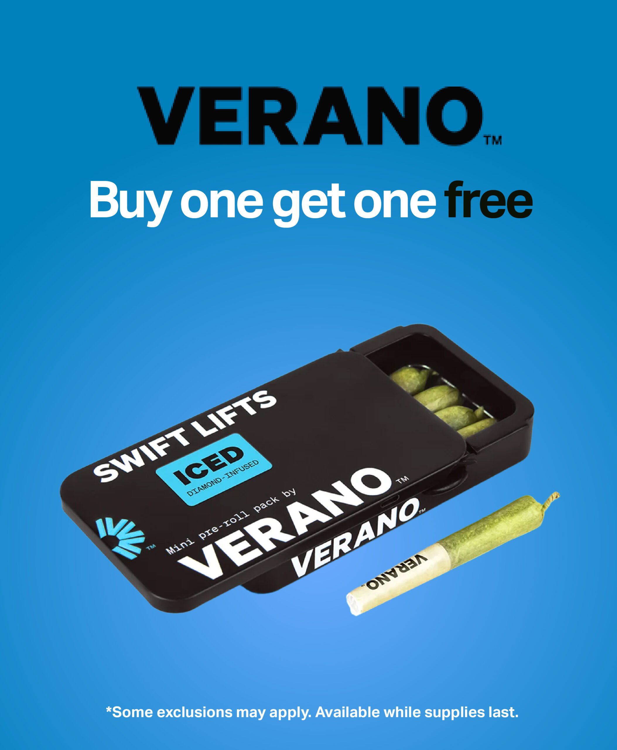 Verano Swift Lifts Buy One Get One free