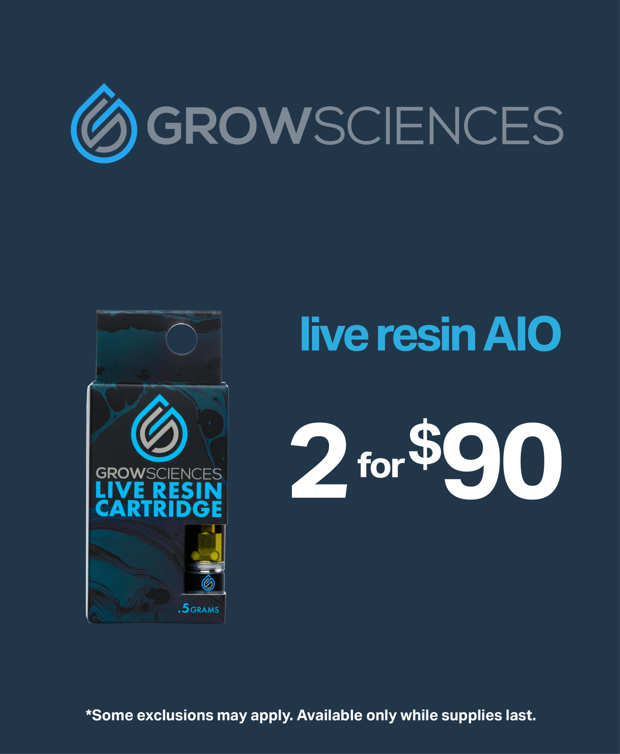 GrowSciences Live Resin All In One 2 for $90