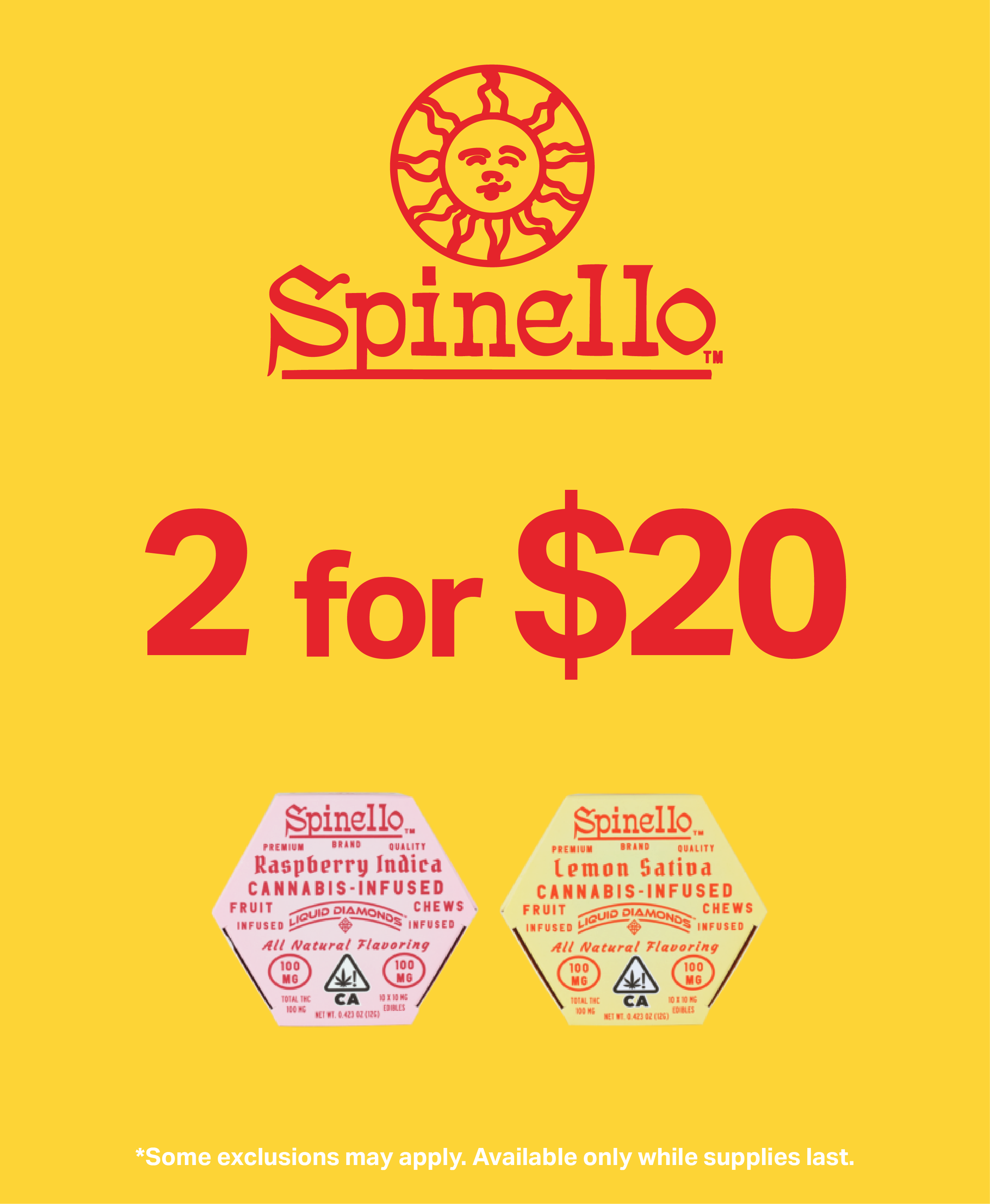 Spinello 2 for $20