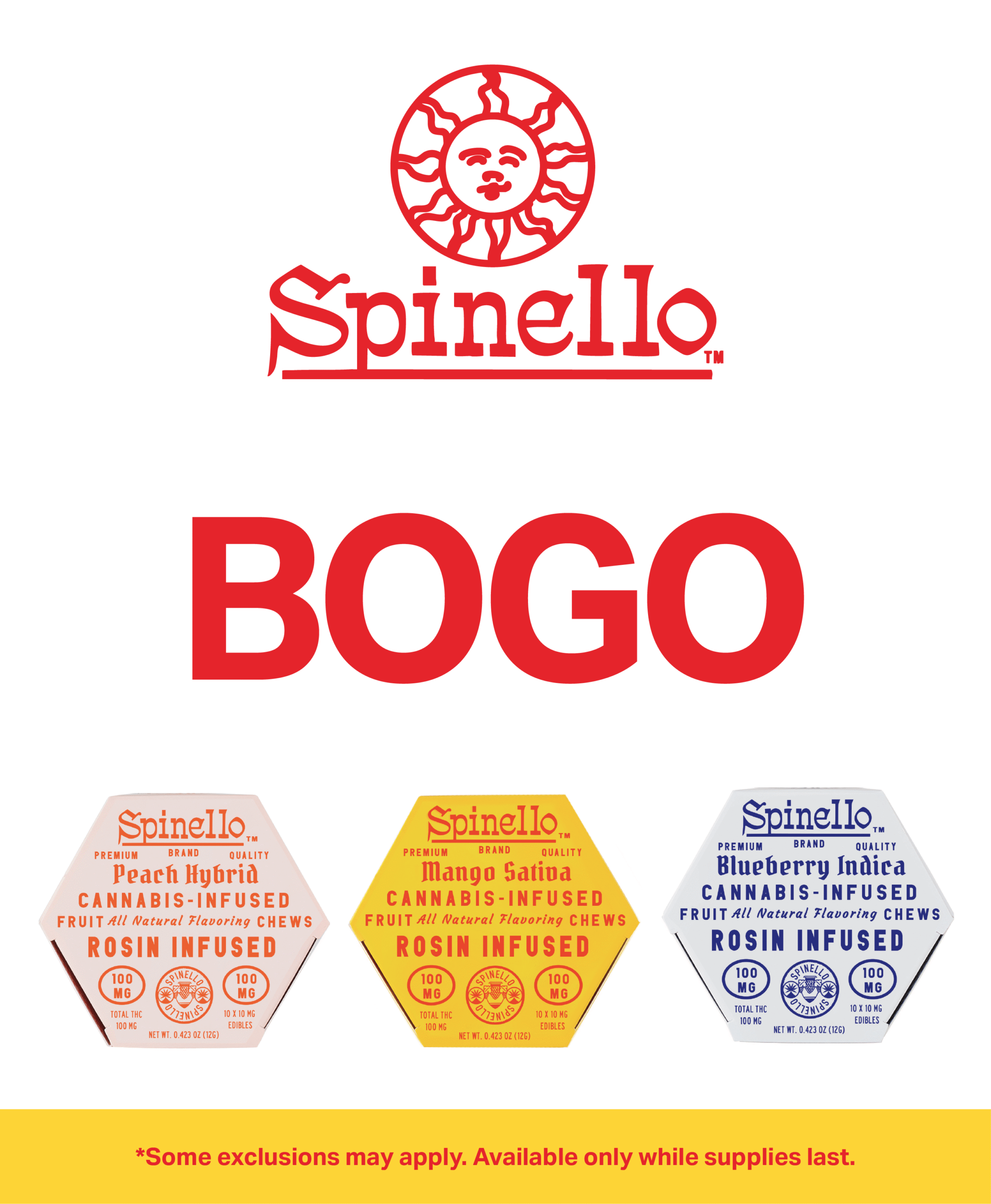Spinello Buy One Get One Free