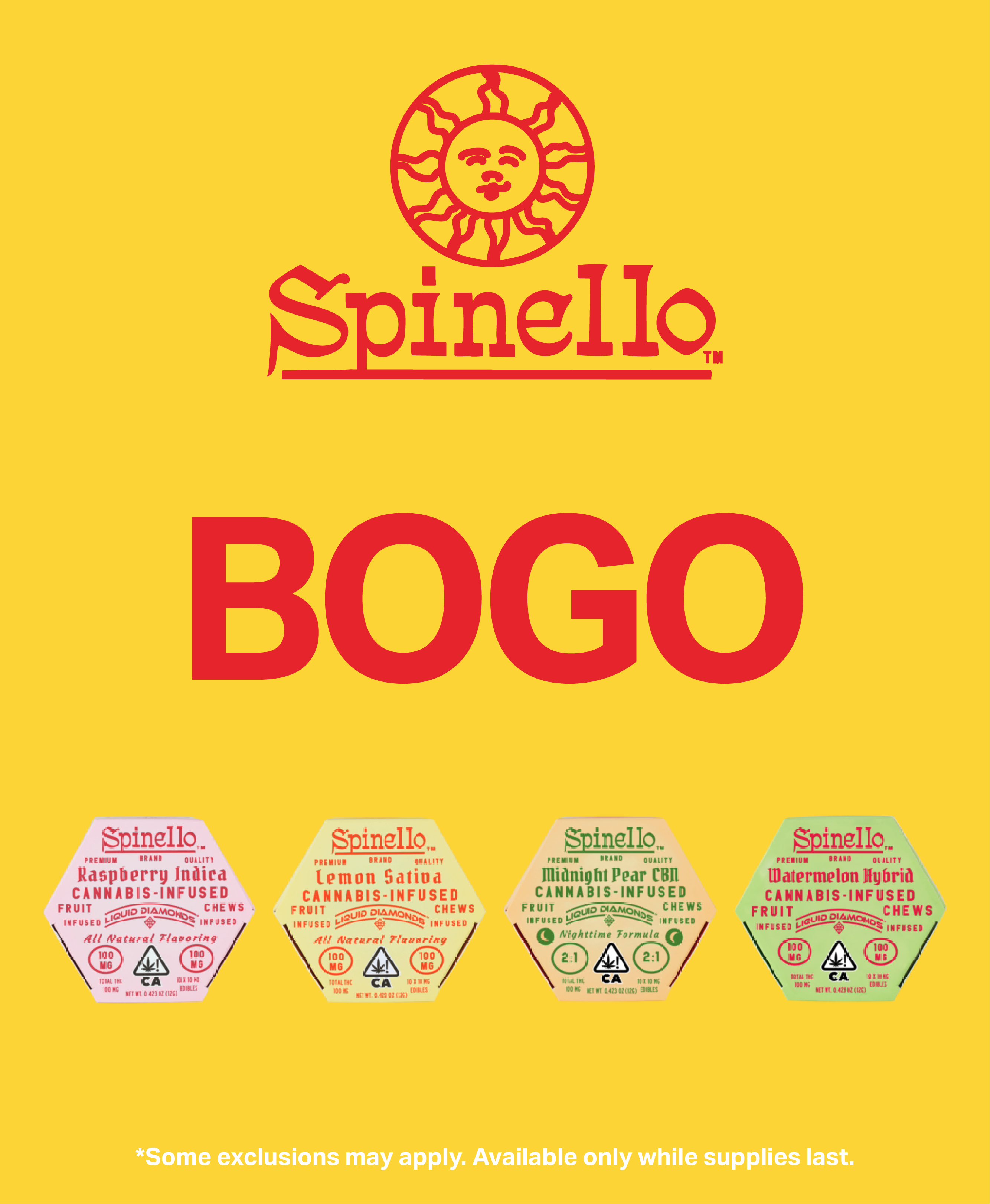 Spinello Buy One Get One Free