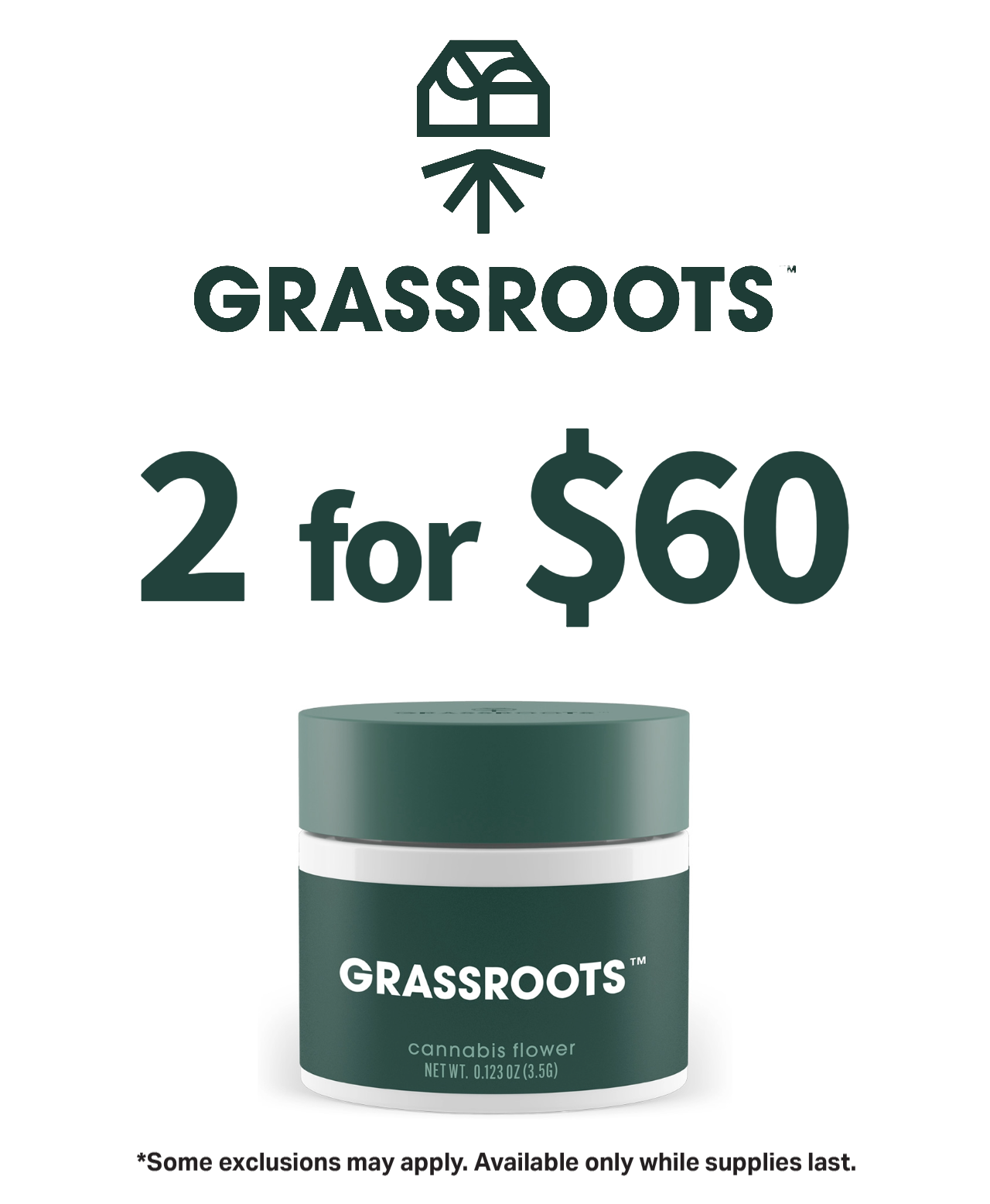 Grassroots 2 for $60