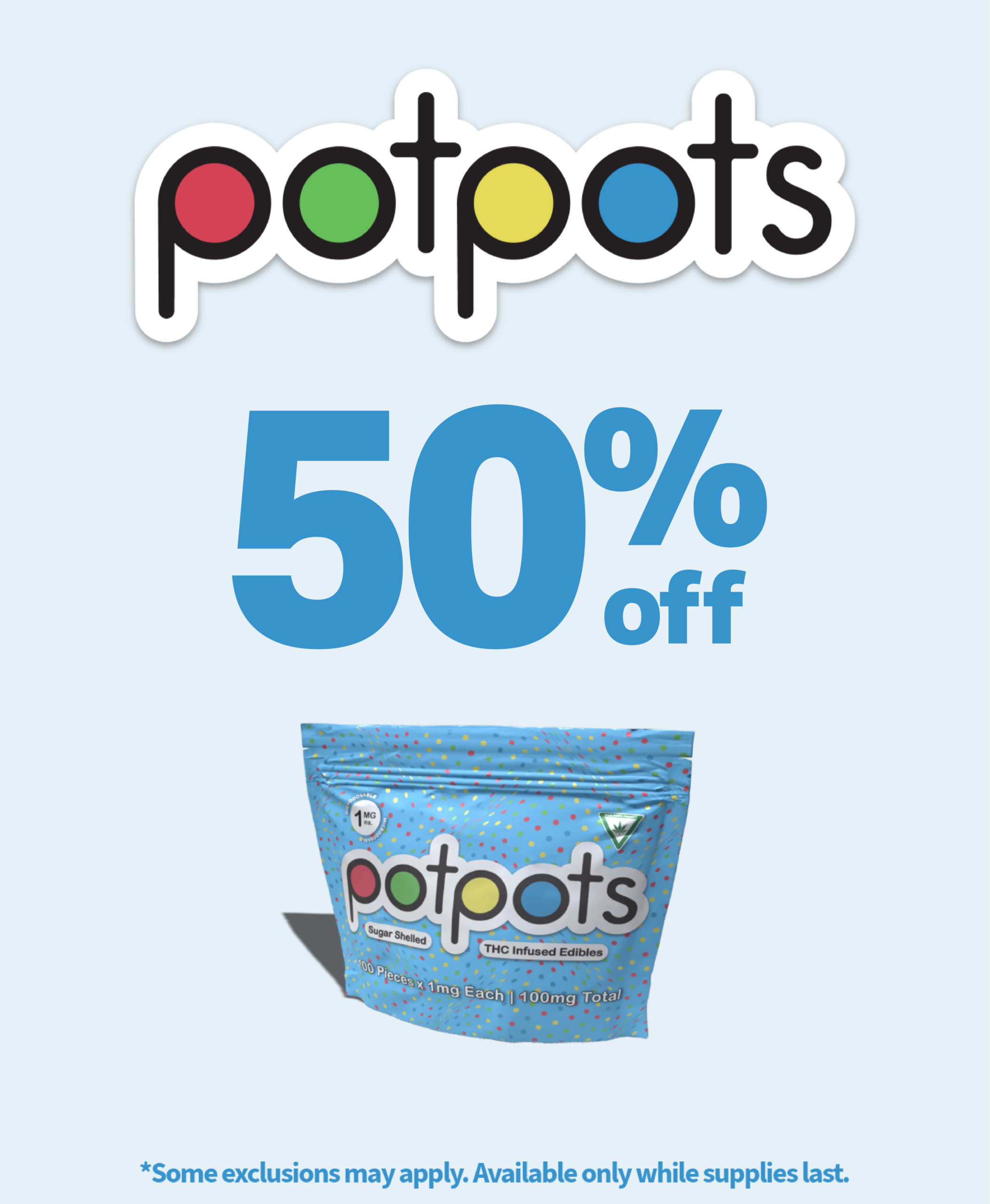 PotPots 50% off