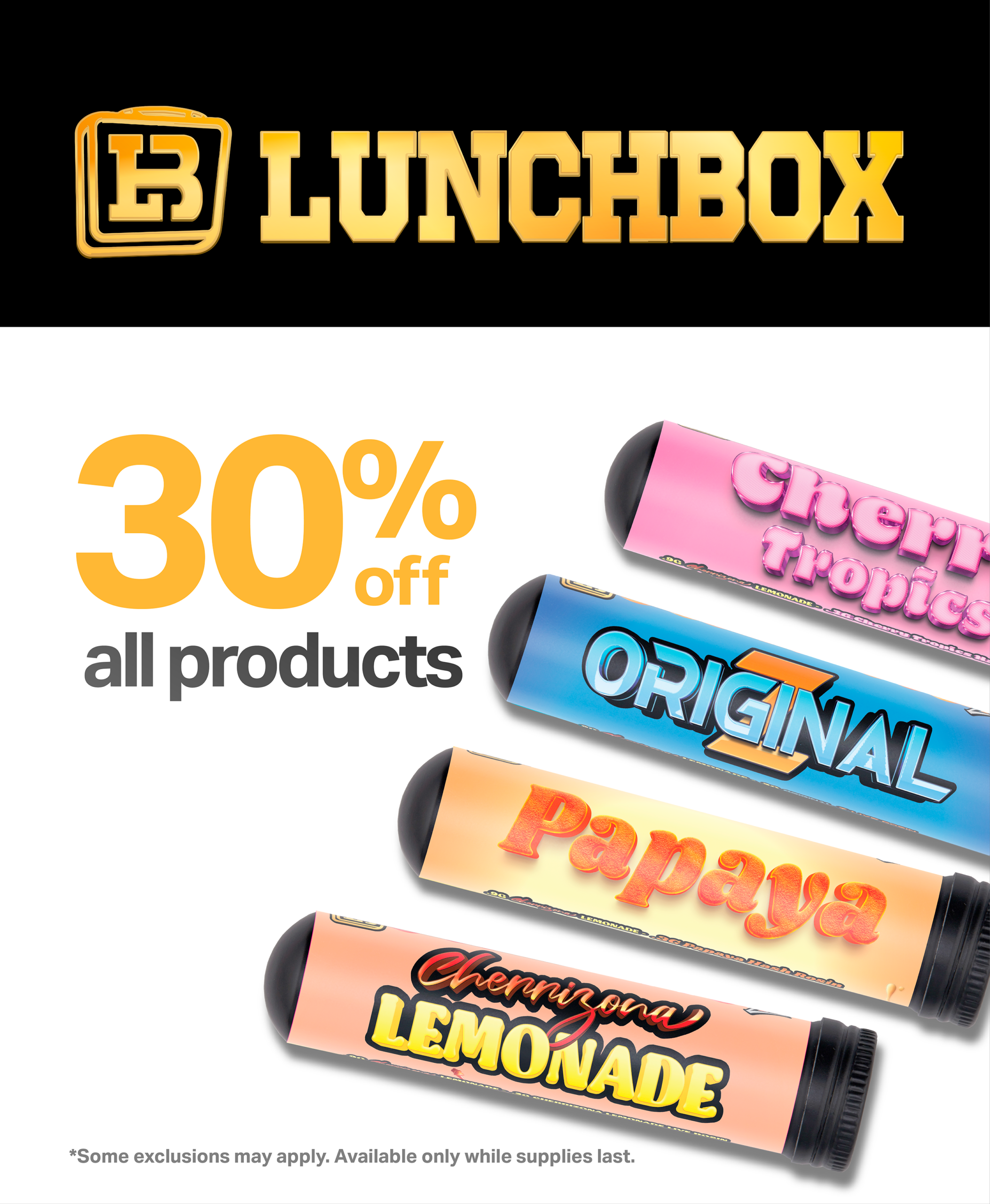 Lunchbox 30% off